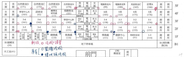 博愛樓走廊排水洗洞-1圖片